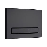 KKPol 350/PPC/114-00-00 M08 Смывная клавиша для инсталляции, черный матовый