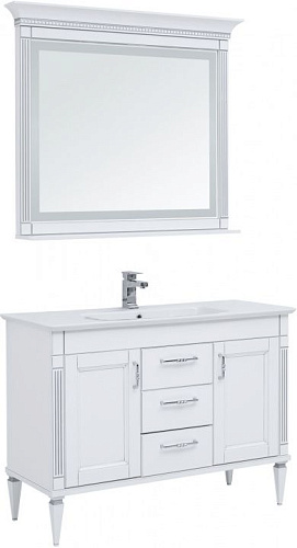 Aquanet 00233127 Селена Комплект мебели для ванной комнаты, белый купить  в интернет-магазине Сквирел