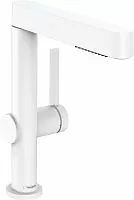 Hansgrohe 76063700 Finoris 230 Смеситель для раковины, вытяжной душ 2jet/сливной клапан Push-Open, матовый белый
