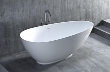 Salini 101511G PAOLA Отдельностоящая ванна 160х77 см, материал S-Sense - глянцевая