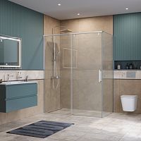 BelBagno SOFT CLOSE-1 SOFT_CLOSE-1-AH-1-130/90-C-GM Душевой уголок