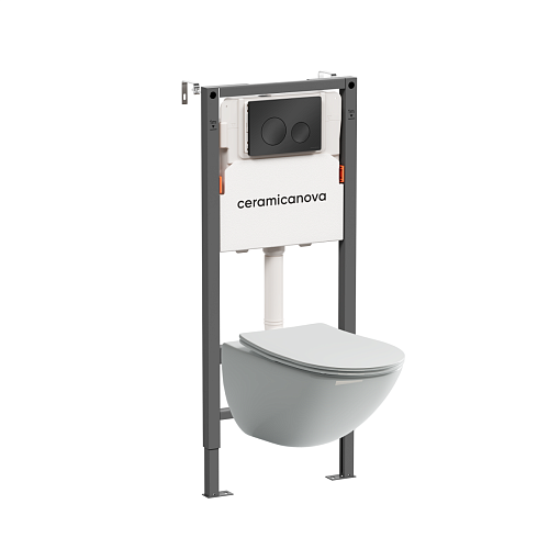 Ceramica Nova  CN1905_121001MB Комплект: Унитаз, Инсталляция, Кнопка смыва