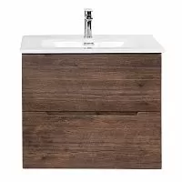 BelBagno ETNA-700-2C-SO-RW-P База под раковину 70х45.5 см, подвесная, Rovere Moro (темный дуб) купить  в интернет-магазине Сквирел