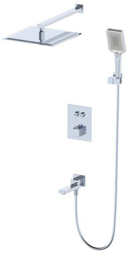 Wonzon & Woghand WW-88929003-CR Душевая система с термостатом Wonzon & Woghand WW-88929003-CR Душевая система с термостатом