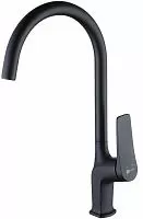 Lemark LM3705BL Bronx Смеситель для кухни, черный