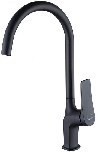 Lemark LM3705BL Bronx Смеситель для кухни, черный