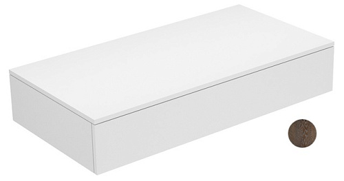 Keuco 31750860000 Edition 400 Тумба боковая 105х53.5 см, антрацитовый дуб/антрацитовый дуб купить недорого в интернет-магазине Сквирел