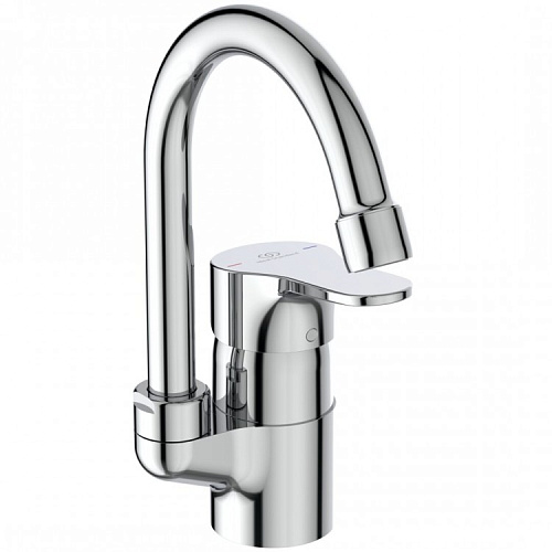 Ideal Standard BC835AA Cerabase Смеситель для раковины, трубчатый излив, Chrome (хром)