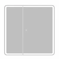 Belbagno SPC-MAR-800/800-2A-LED-TCH Marino Зеркальный шкаф с подсветкой, 60х80 см, белое купить  в интернет-магазине Сквирел