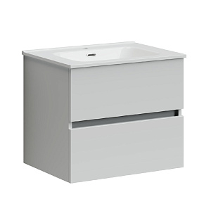 Sancos UR60W Urban Тумба под раковину 59х45 см, подвесная, белый глянец