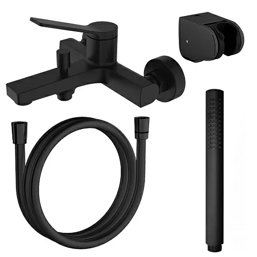 Azario AZ-VSA238330PA Vise Смеситель для ванны, черный