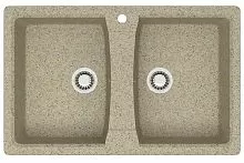 Azario CS00078334 Elmas Кухонная мойка,78х60 см, коричневая