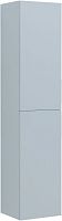 Aquanet 00277560 Алвита New Шкаф-пенал подвесной, 158х35 см, серый