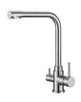 BelBagno BB-LAM15-IN Смеситель для кухни, с краном для питьевой воды, сатин