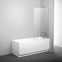 Ravak 79840100Z1 PVS1-80 Шторка для ванны неподвижная Pivot, белый + транспарент