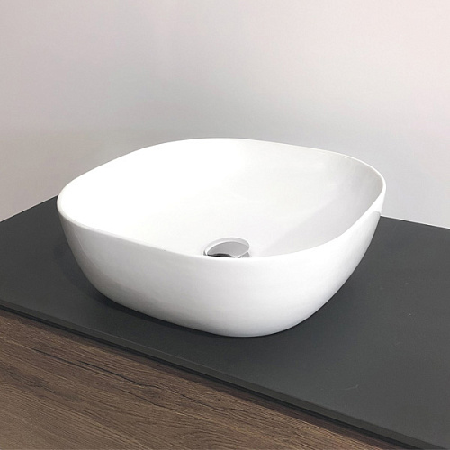 Comforty 00004150367 Раковина накладная 45х45 см, белая снято с производства