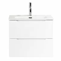 BelBagno ETNA39-600/390-2C-SO-BL-P База под раковину 60х39 см, подвесная, Bianco Lucido (белый глянец) купить  в интернет-магазине Сквирел