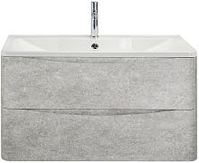 BelBagno ACQUA-1000-2C-SO-CVG База под раковину 100х45 см, подвесная, Cemento Verona Grigio (серый цемент)