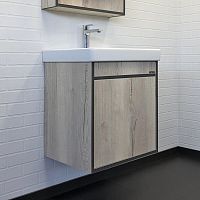 Comforty 00-00008928 Вена Тумба-умывальник подвесная, 55х45 см, дуб дымчатый