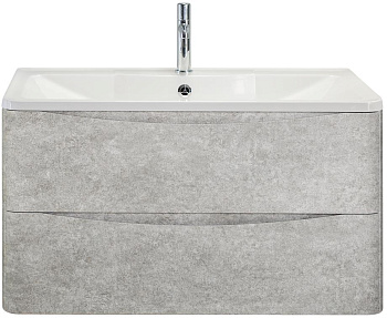 BelBagno ACQUA-1000-2C-SO-CVG База под раковину 100х45 см, подвесная, Cemento Verona Grigio (серый цемент)