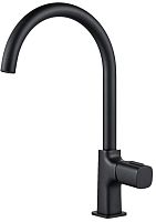 Creavit AL8500S Alfa Смеситель для кухни, черный матовый