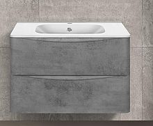 Vincea VMC-2P800BT Paola База под раковину, 80х47 см, подвесная, Beton (серый)