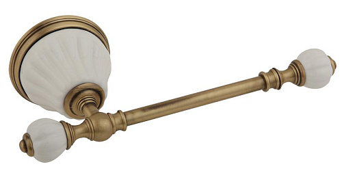 Migliore 17420 Olivia Бумагодержатель, белый/бронза купить в интернет-магазине Сквирел