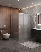 Cezares MOLVENO-AH-22-120/110-P-Cr Душевой уголок