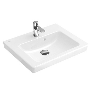 Villeroy & Boch 7315F5R3 Subway 2.0 Раковина подвесная 45х37 см, Pergamon CeramicPlus
