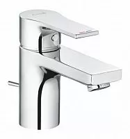 Kludi 482600565 Zenta SL Смеситель для раковины, однорычажный, с донным клапаном, хром