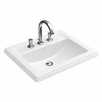 Villeroy & Boch 7102A1R1 Hommage Раковина встраиваемая 63х53 см, альпийский белый CeramicPlus