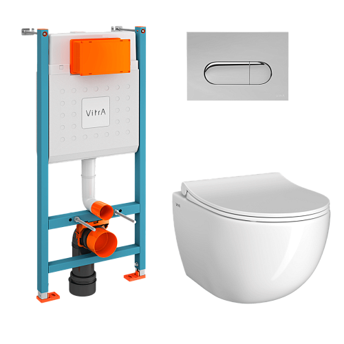 Vitra Sento плитка 9830B003-7212 Унитаз подвесной Vitra Sento плитка 9830B003-7212 Унитаз подвесной