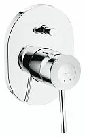 Grohe 29047000 BauClassic Смеситель для ванны, скрытый монтаж, хром
