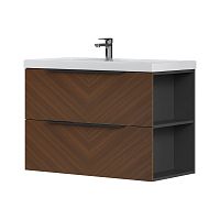 AQUAme  AQM900690TL Тумба под раковину, подвесная
