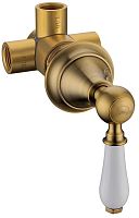 Boheme 623-CRST Crystal Смеситель встраиваемый, бронза/белый