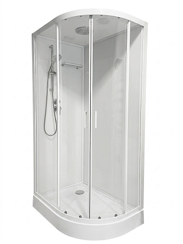 Sapbox SB1100L-110-02-WTR-W Душевая кабина Sapbox SB1100L-110-02-WTR-W Душевая кабина