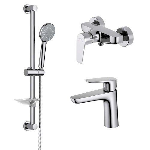 Aquatek AQ1131CR Бетта Комплект для ванной Set 3 в 1 (AQ1110CR + AQ1160CR + AQ2013CR), хром Aquatek AQ1131CR Бетта Комплект для ванной Set 3 в 1 (AQ1110CR + AQ1160CR + AQ2013CR), хром