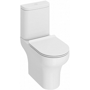 Kerama Marazzi BG.wc.01 Buongiorno Унитаз-компакт напольный 34.8х60 см, Rimless, без бачка и сиденья, белый глянец