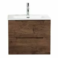 BelBagno ETNA39-500/390-2C-SO-RW-P База под раковину 50х39 см, подвесная, Rovere Moro (темный дуб) купить  в интернет-магазине Сквирел