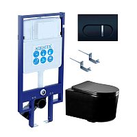 Aquatek Мия SET AQUATEK МИЯ-MB-045 4в1 Инсталляция с подвесным унитазом