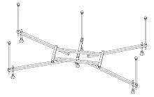 Vitra Universal 59999991002 Каркас для ванны