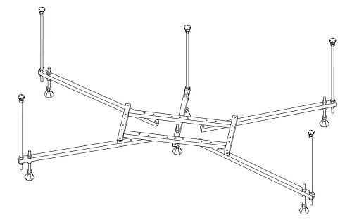 Vitra Universal 59999991002 Каркас для ванны