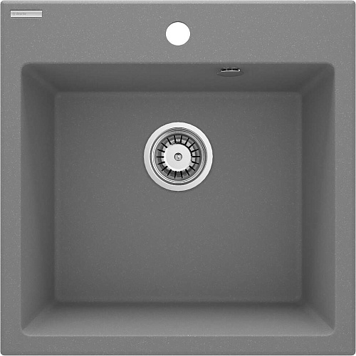 Deante ZQJ_S103 Evora Мойка кухонная гранитная 50x50 см, серый металлик