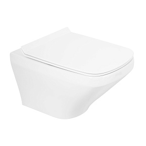 BelBagno BB3201CHR SELA Чаша унитаза подвесного, 36х54 см, белая