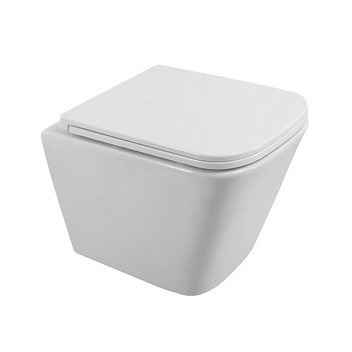 BelBagno BB3103CHR/SC Унитаз подвесной с сиденьем BelBagno BB3103CHR/SC Унитаз подвесной с сиденьем