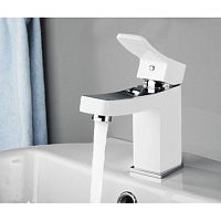 WasserKRAFT ALLER 1060 WHITE 1063WHITE Смеситель для раковины однорычажный