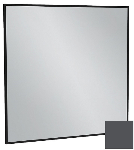 Jacob Delafon EB1425-S17 Allure & Silhouette Зеркало 80 х 80 см, рама серый антрацит сатин купить  в интернет-магазине Сквирел