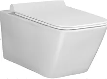 Sole CUB11SC3 Cube Унитаз подвесной с крышкой Soft-close, белый