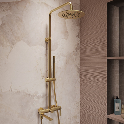 Vincea Linea VSFS-4LN1BG Душевая стойка Vincea Linea VSFS-4LN1BG Душевая стойка