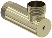 Сунержа 020-1523-1010 Уголок с клапаном G 1" НР х G 1" НР, шампань